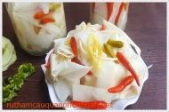 Một số cách khử mùi măng chua hiệu quả 