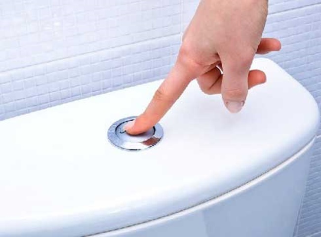 Bồn cầu nghẹt do nước giặt