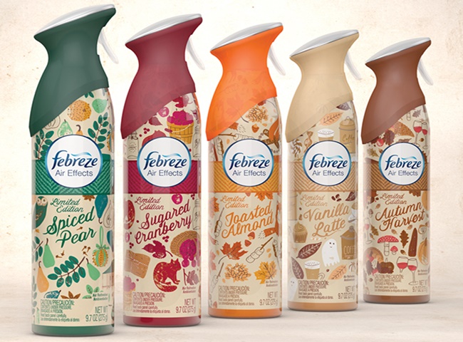 Chai xịt Febreze AIR khử m&ugrave;i nh&agrave; vệ sinh
