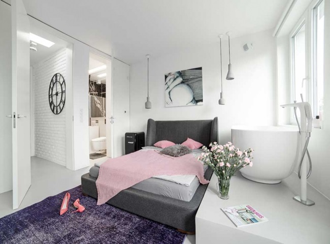 ưu điểm của x&acirc;y nh&agrave; vệ sinh trong ph&ograve;ng ngủ